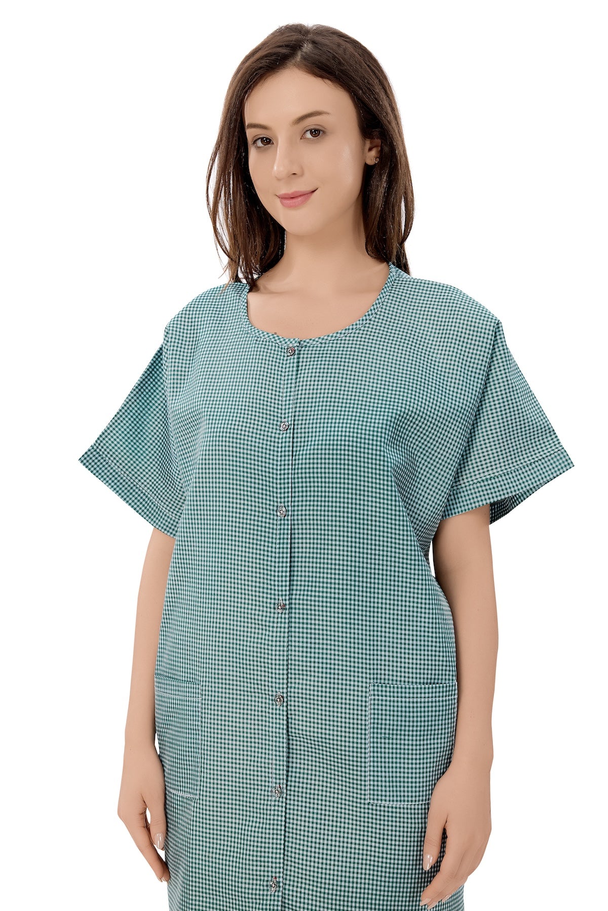 Hospital Patient Gown - Unisex - Green