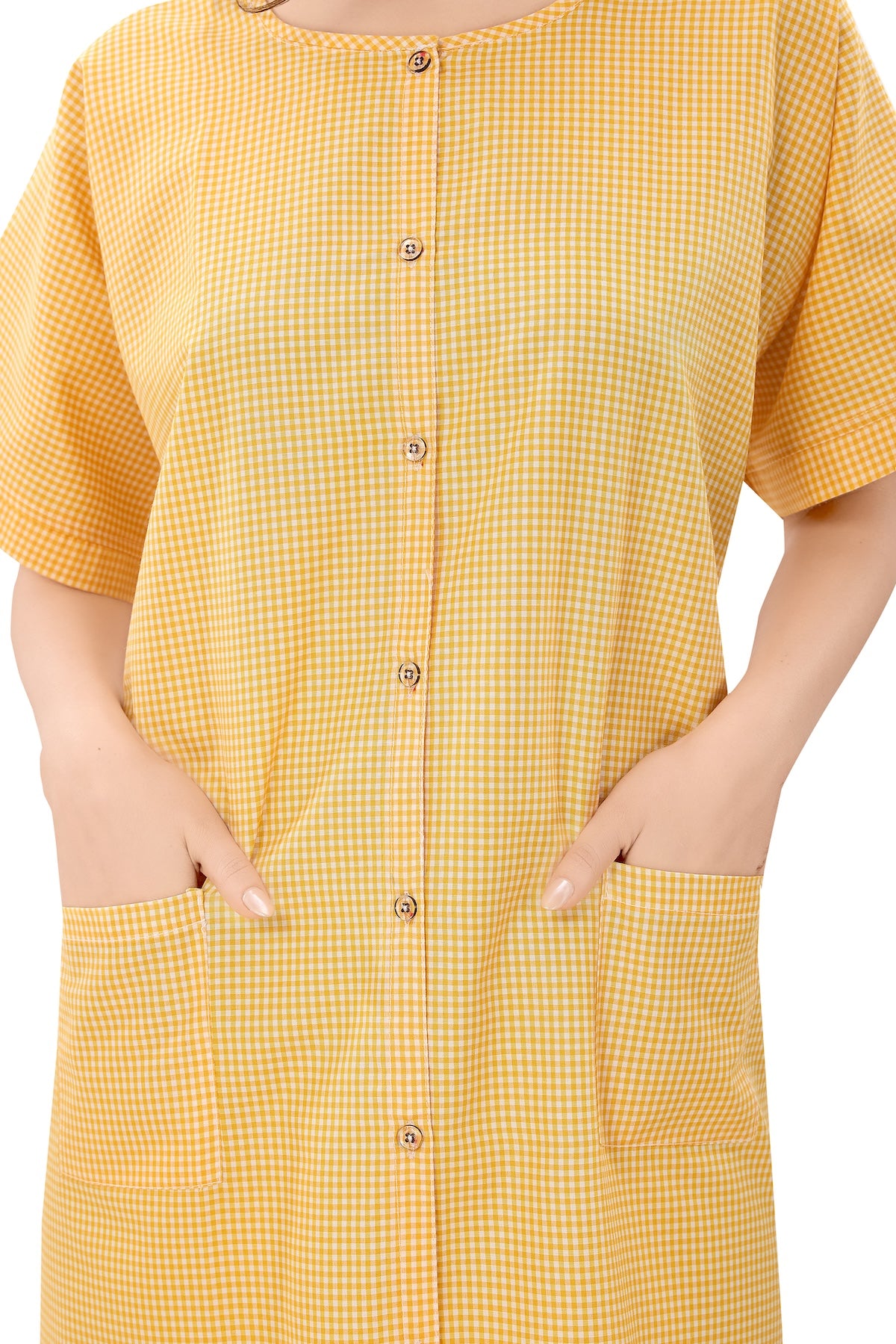 Hospital Patient Gown - Unisex - Yellow