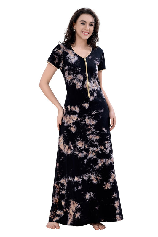 Piu Dark Swirl Nightdress