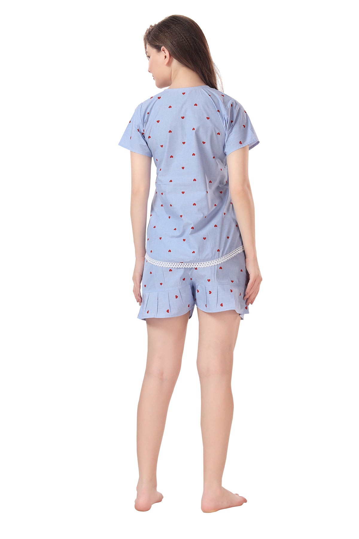 Love Hearts Shorts Set