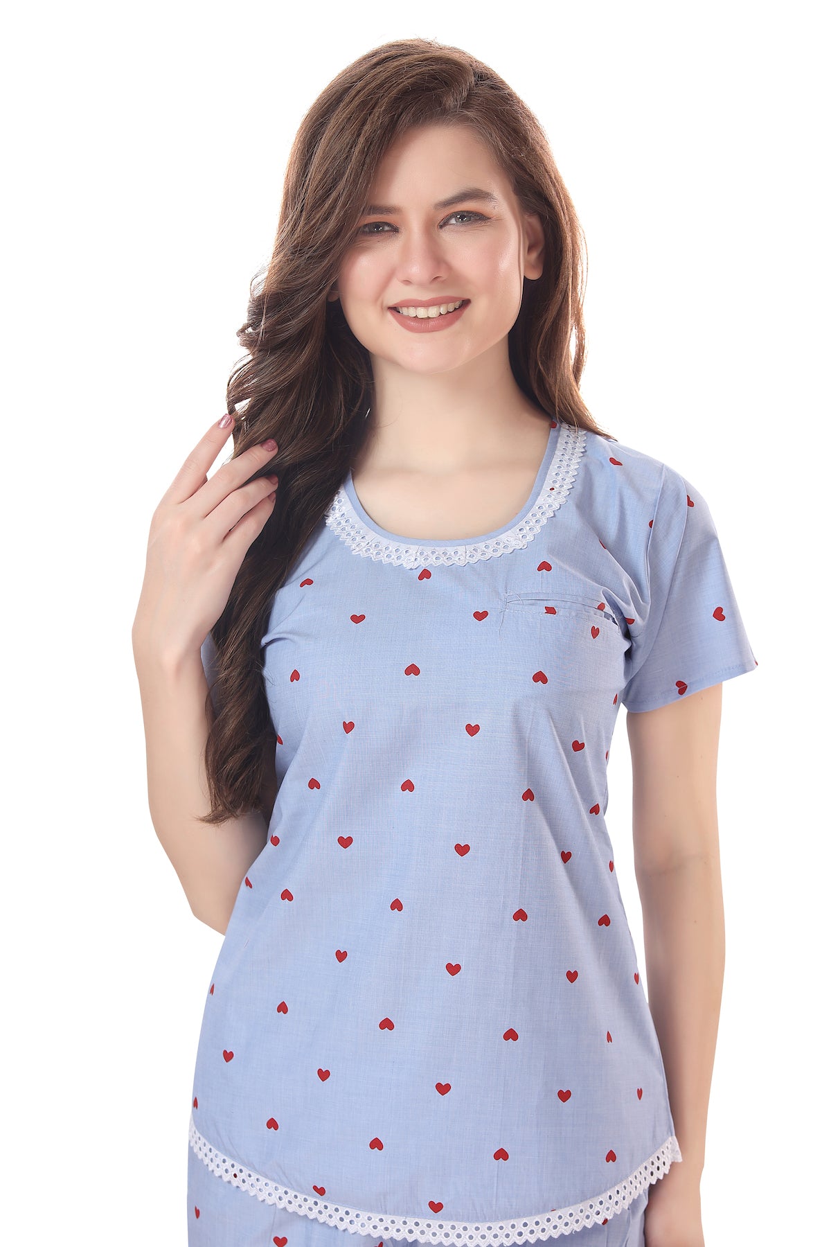Love Hearts Shorts Set