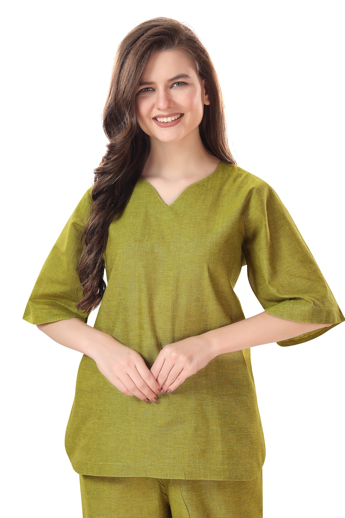 Solid Green Coord Set