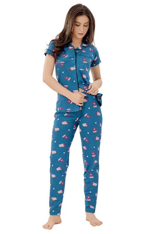 Coffee to go Night suit