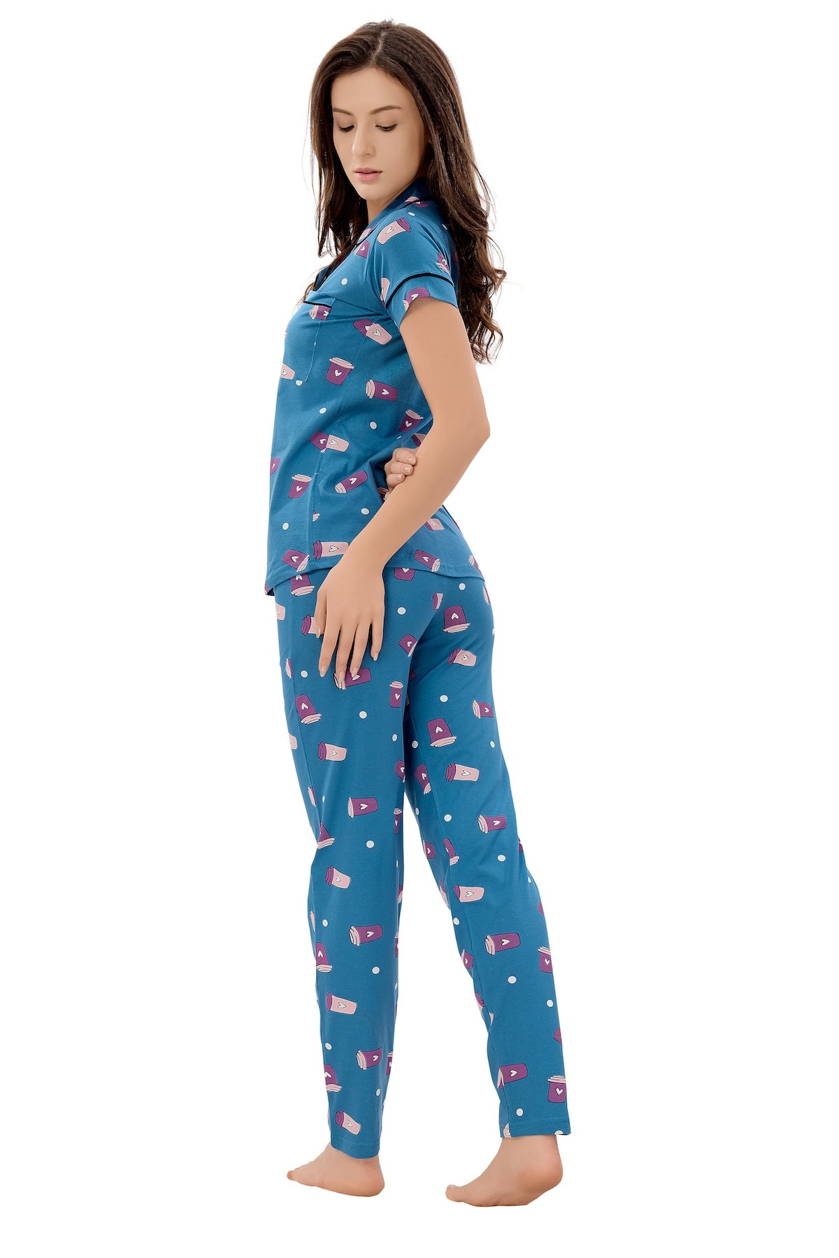 Coffee to go Night suit