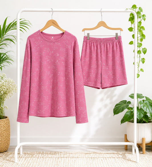 Bow Belle Shorts Set