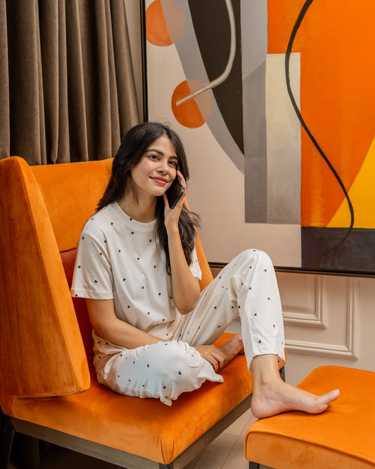 Vanilla Love Pajama Set