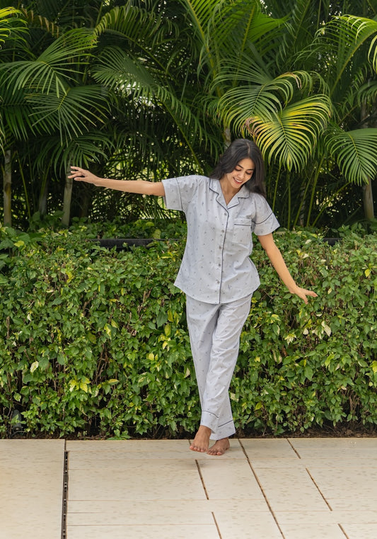 Coastal Calm Nightsuit Set