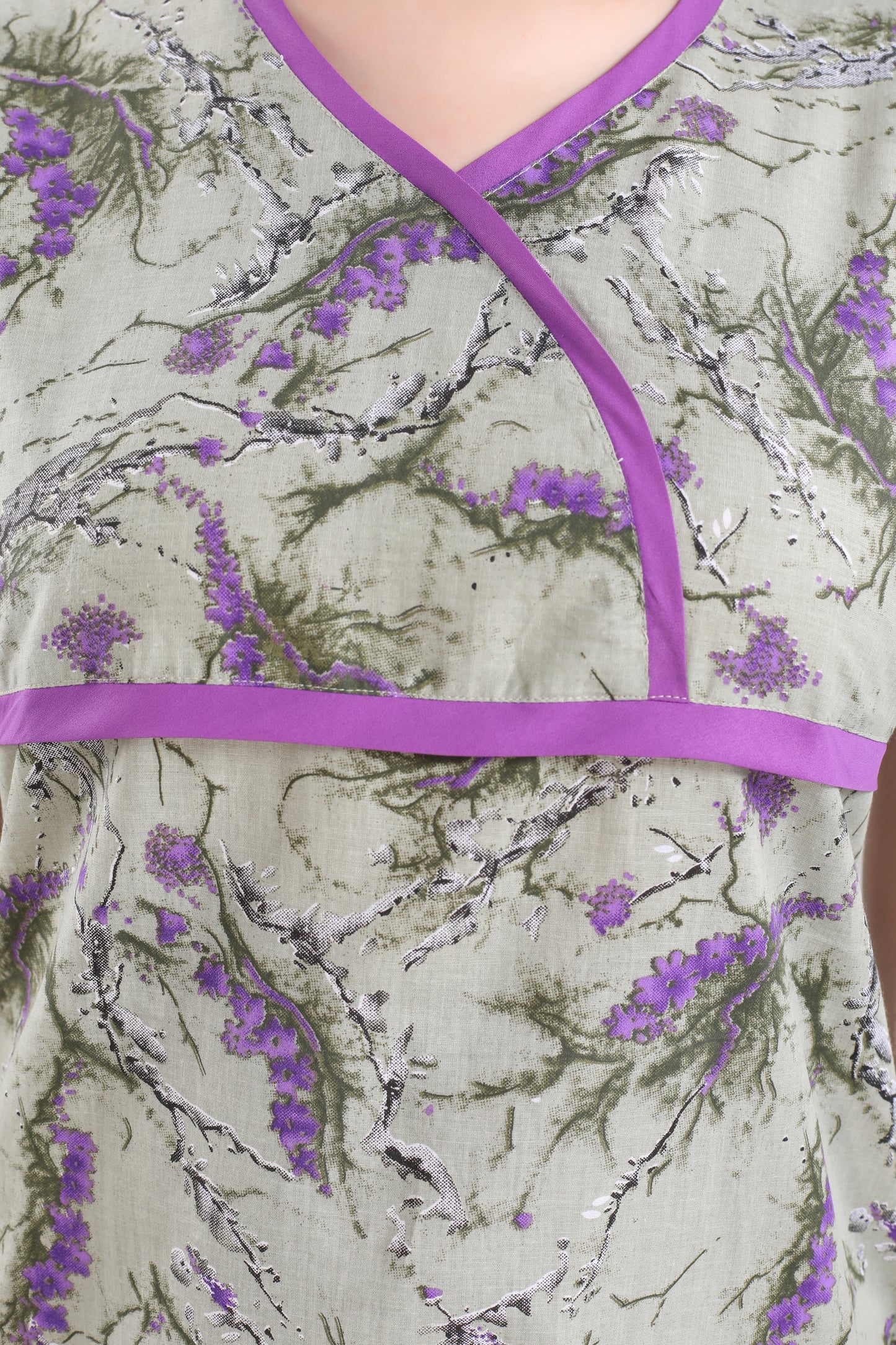 Purple Branches Nighty