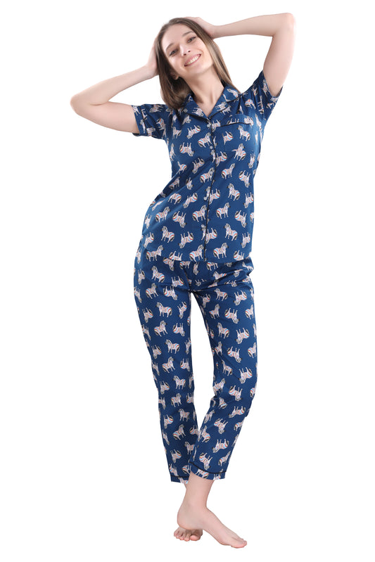 Trippy Zebra Pajama Set