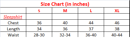 Penguin Print Short Nighty