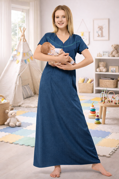 Classic Feeding Nighty - Blue