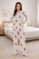 Orange Bloom Coord Set
