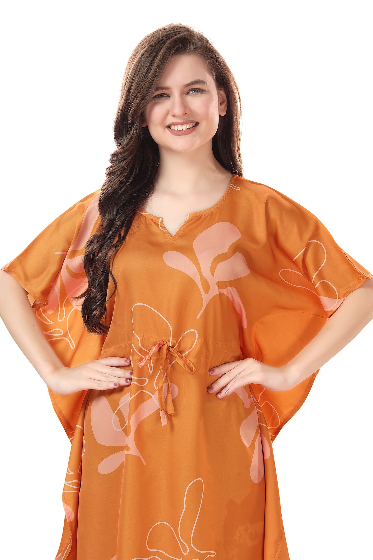 Soothe it In Yellow Short Kaftan Beachwear/Loungewear