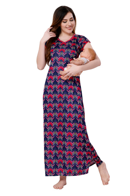 Chevron Feeding Sarina Nighty - Pink