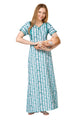 Printed Feeding Nighty - Green