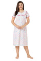 Polka Dots Maternity Nighty - Nighty
