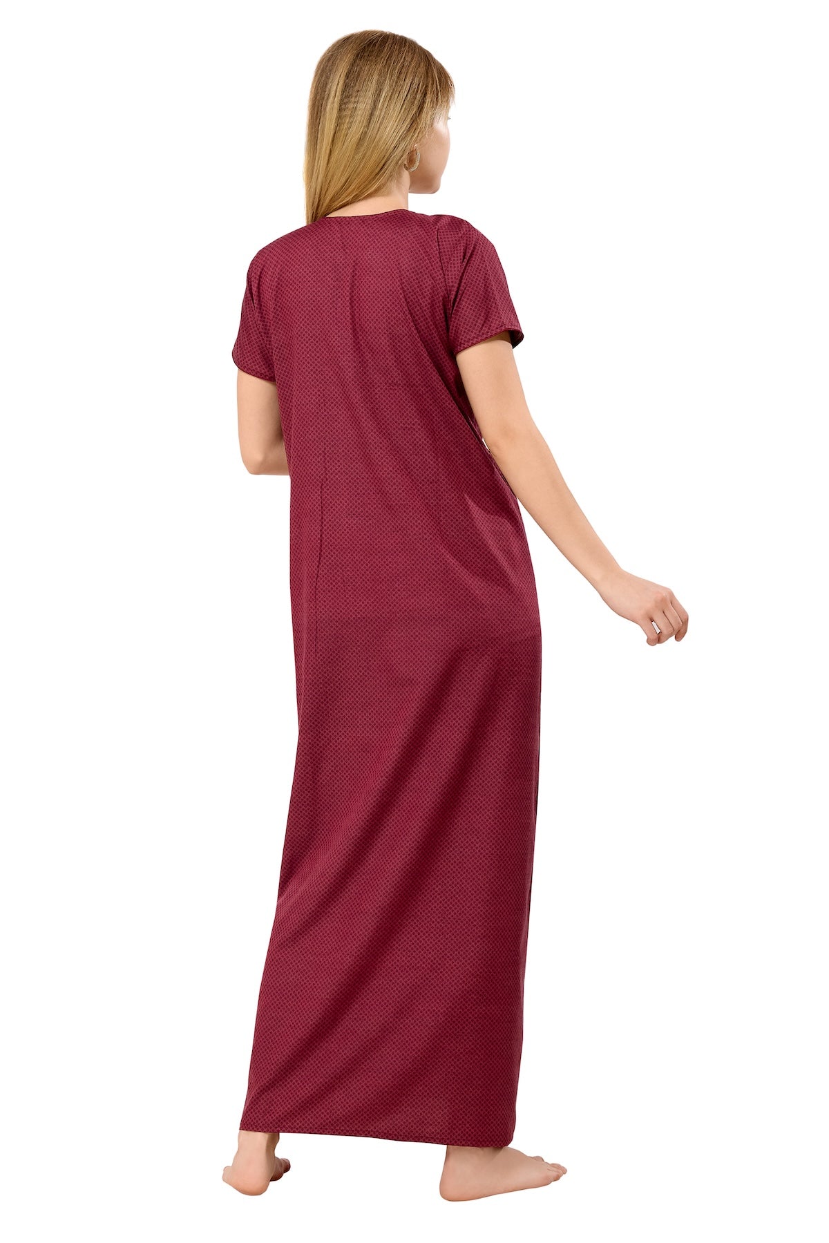 Classic Feeding Nighty - Maroon