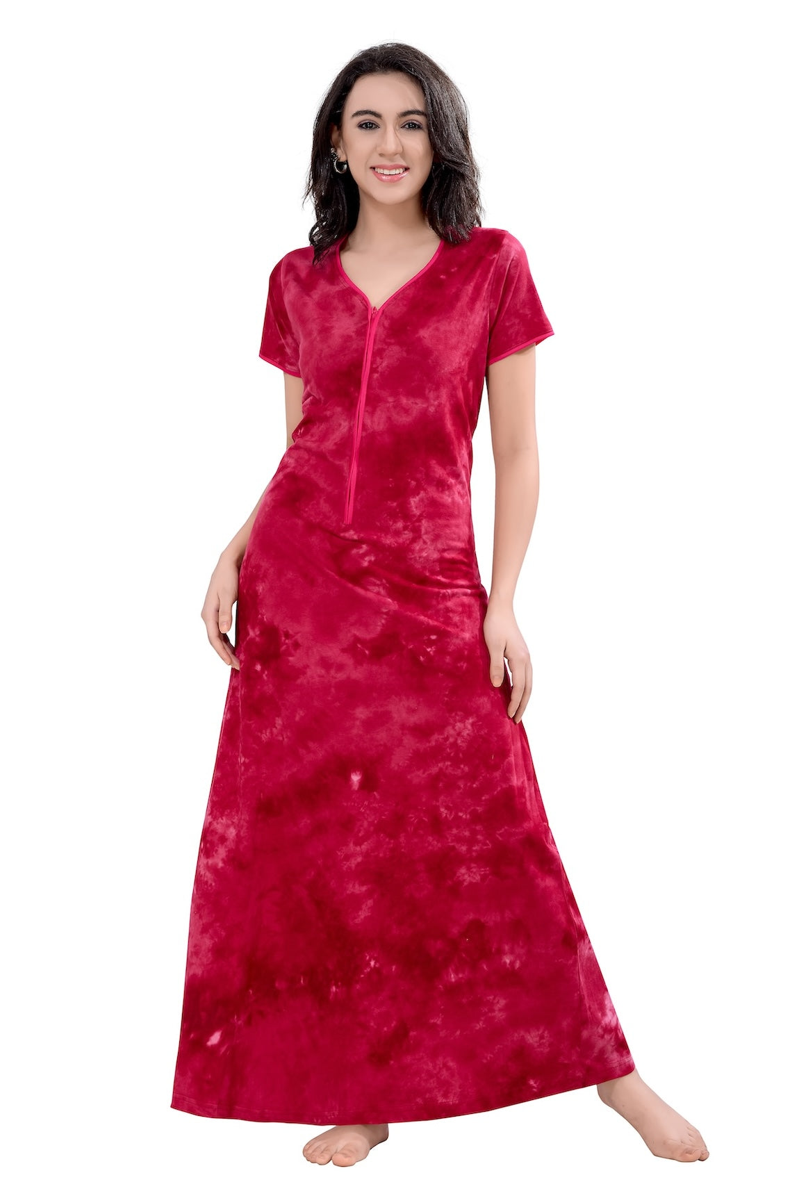 Piu Crimson Nightdress