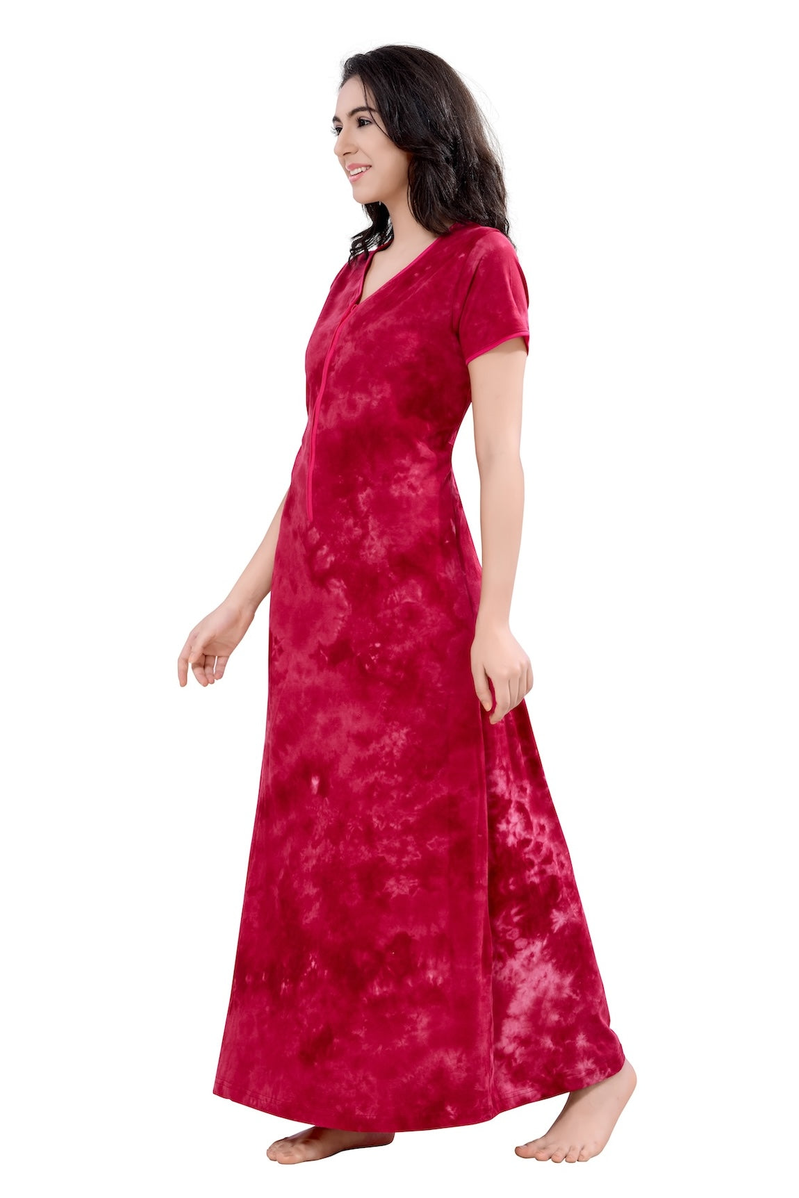 Piu Crimson Nightdress