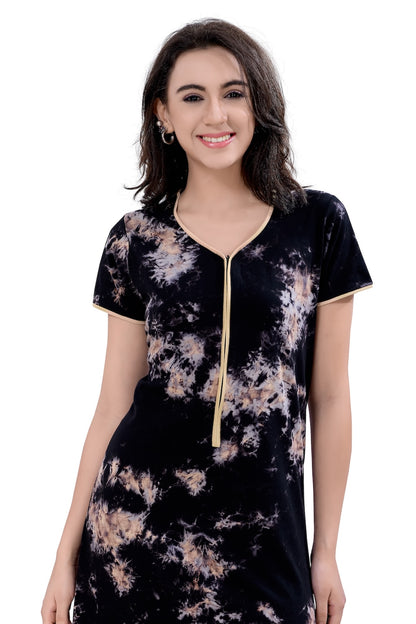 Piu Dark Swirl Nightdress