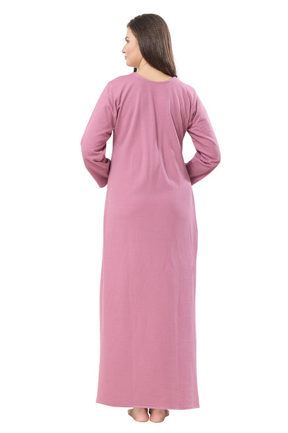 Blush Bloom Embroidered Nightdress