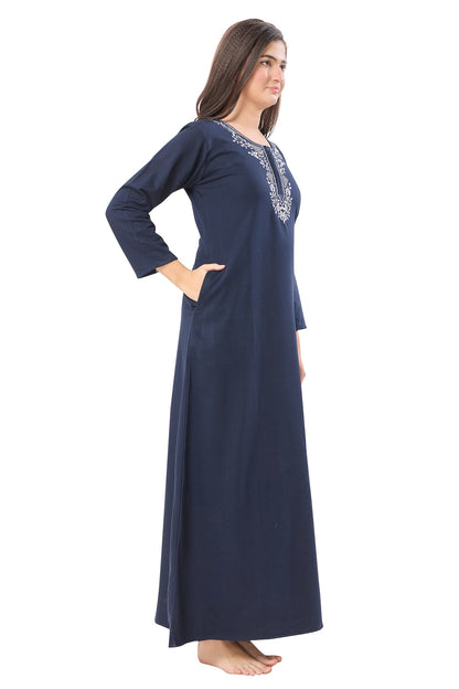 Imperial Navy Embroidered Nightdress