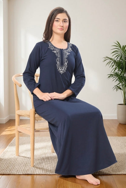 Imperial Navy Embroidered Nightdress