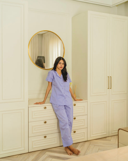 Lavender Mist Nightsuit Set