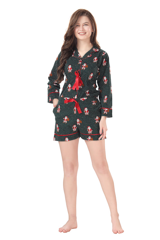 Jingle Bells Shorts Set