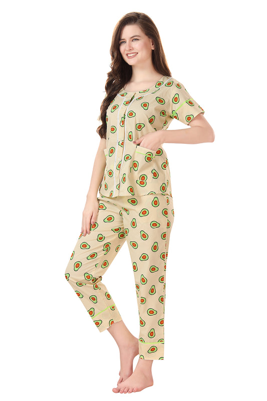 Avo-cuddle Pajama Set