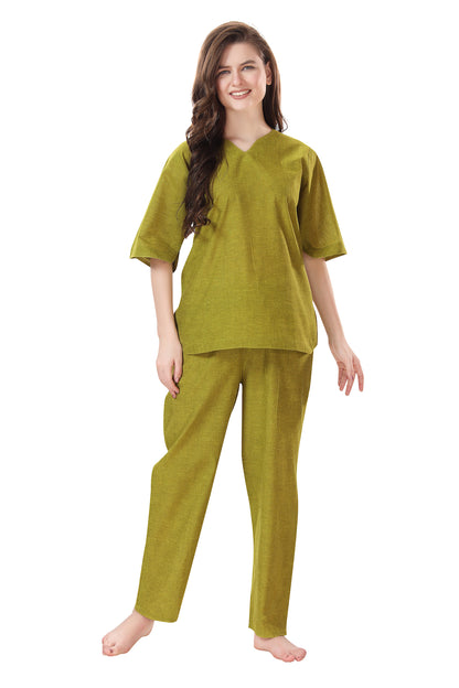 Solid Green Coord Set