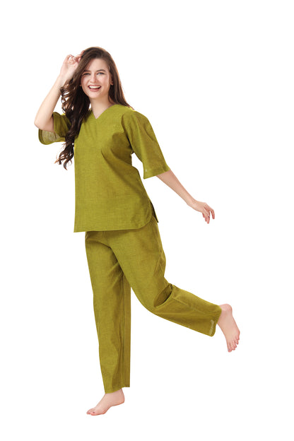 Solid Green Coord Set