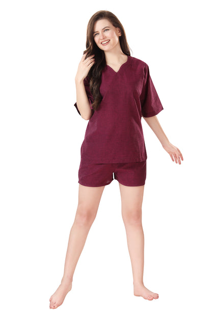 Solid Magenta Coord Set