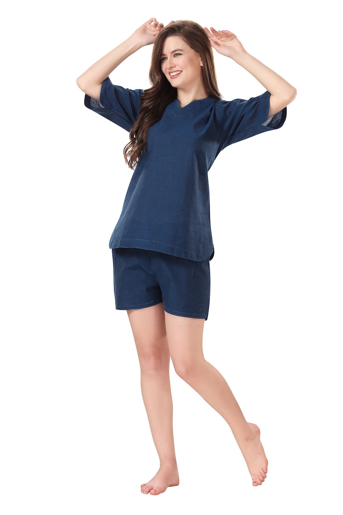 Solid Blue Coord Set