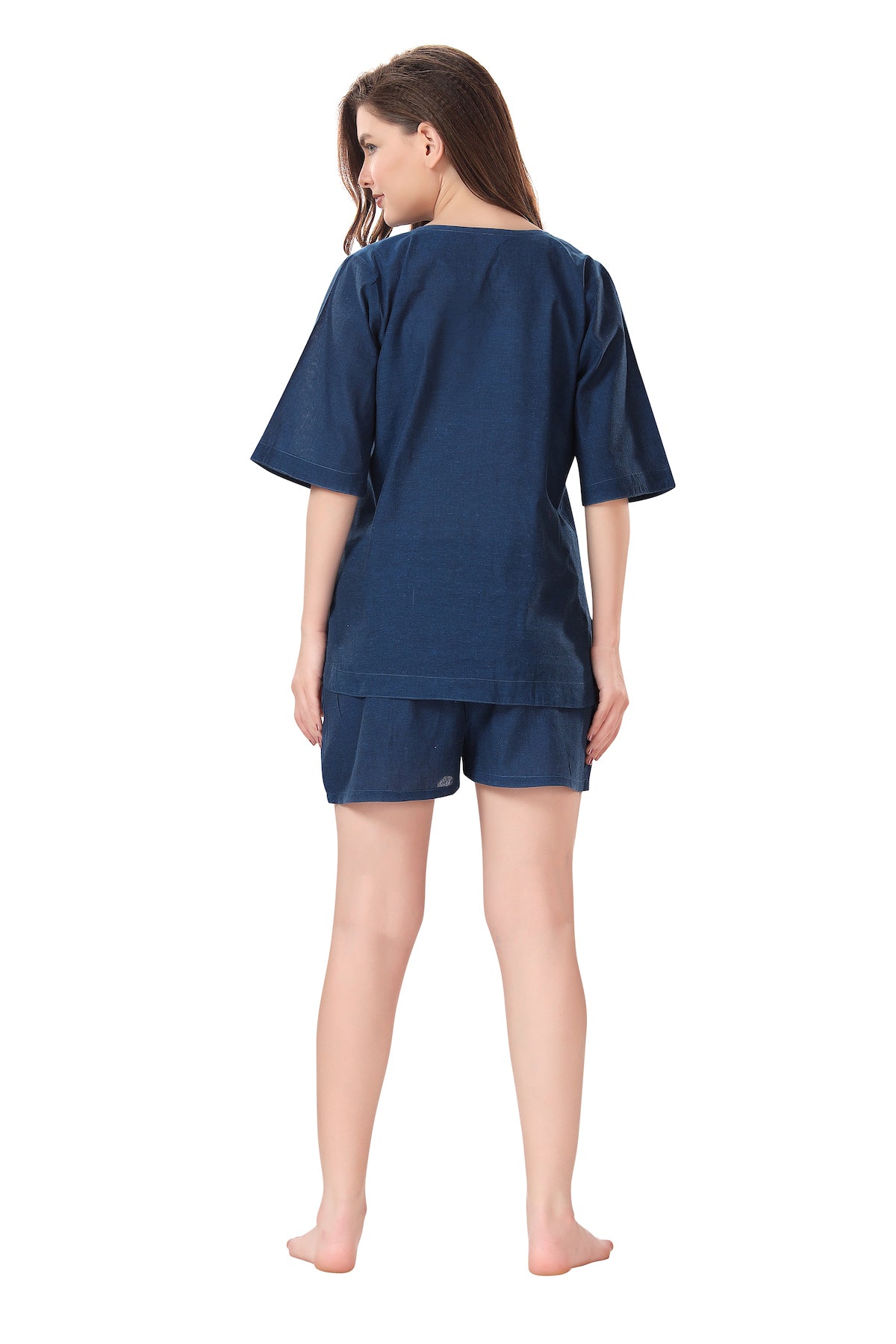Solid Blue Coord Set