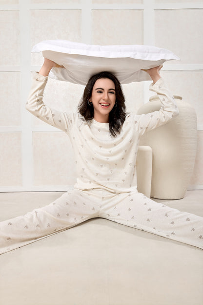 PIU Teddy Snug PJ Set