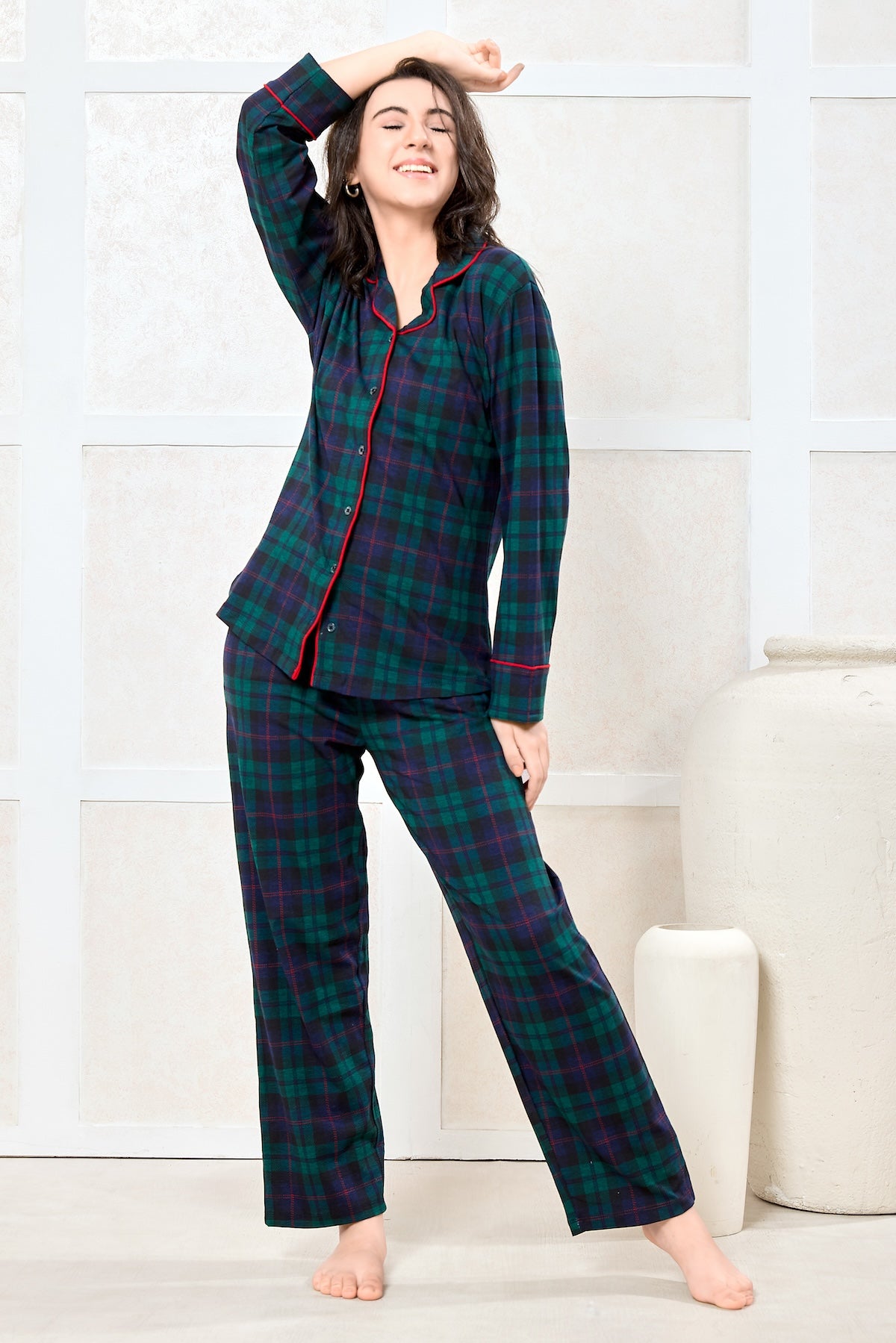 PIU Classic Checkered PJ Set