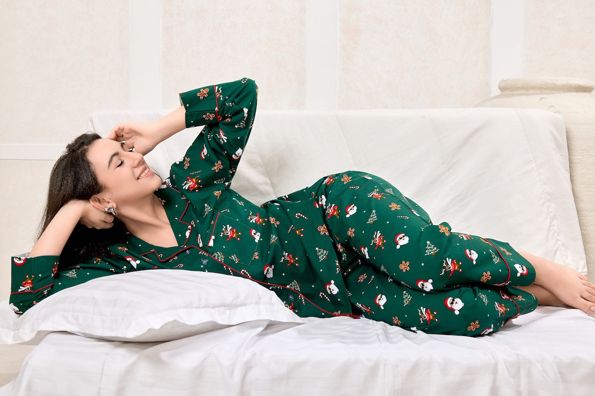 PIU Santa Holiday Edit PJ Set
