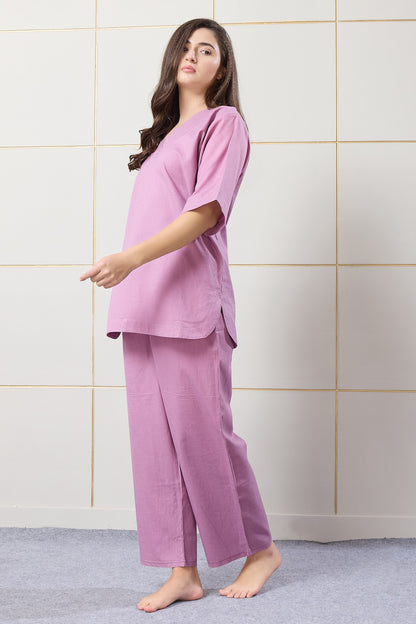 Lilac Purple Coord Set