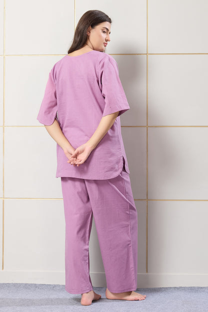 Lilac Purple Coord Set