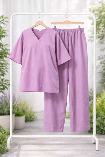 Lilac Purple Coord Set