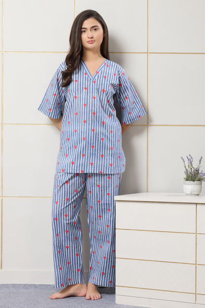 Cupid Stripe Lounge Set