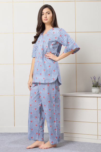 Cupid Stripe Lounge Set