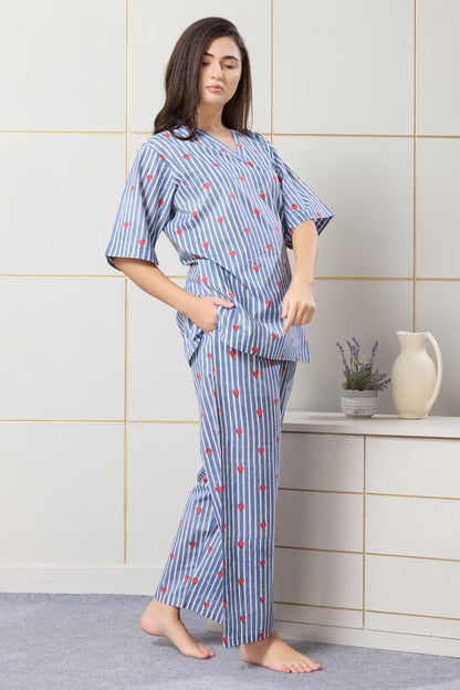 Cupid Stripe Lounge Set