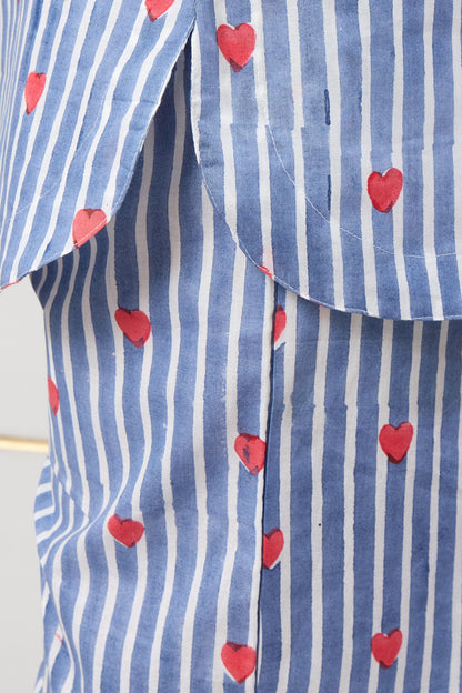 Cupid Stripe Lounge Set