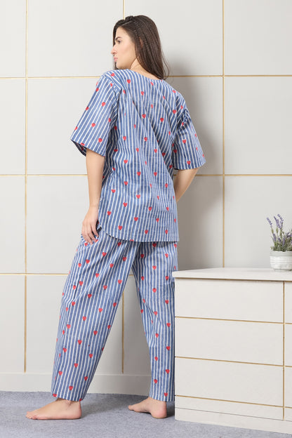 Cupid Stripe Lounge Set