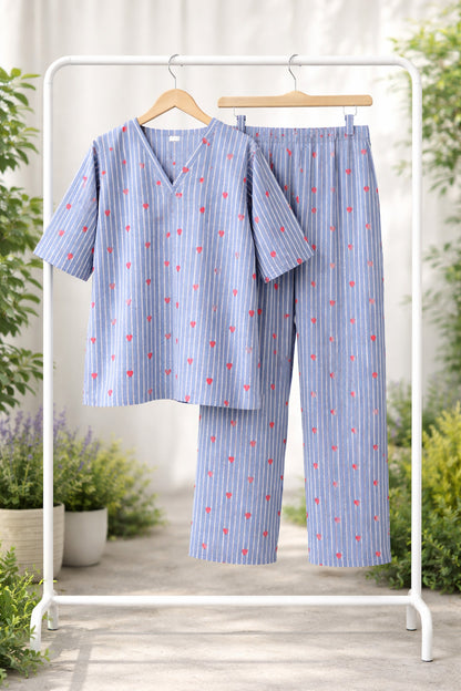 Cupid Stripe Lounge Set