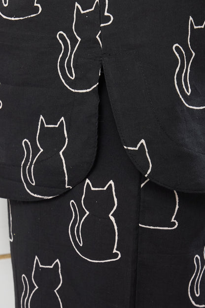 Midnight Meow Lounge Set