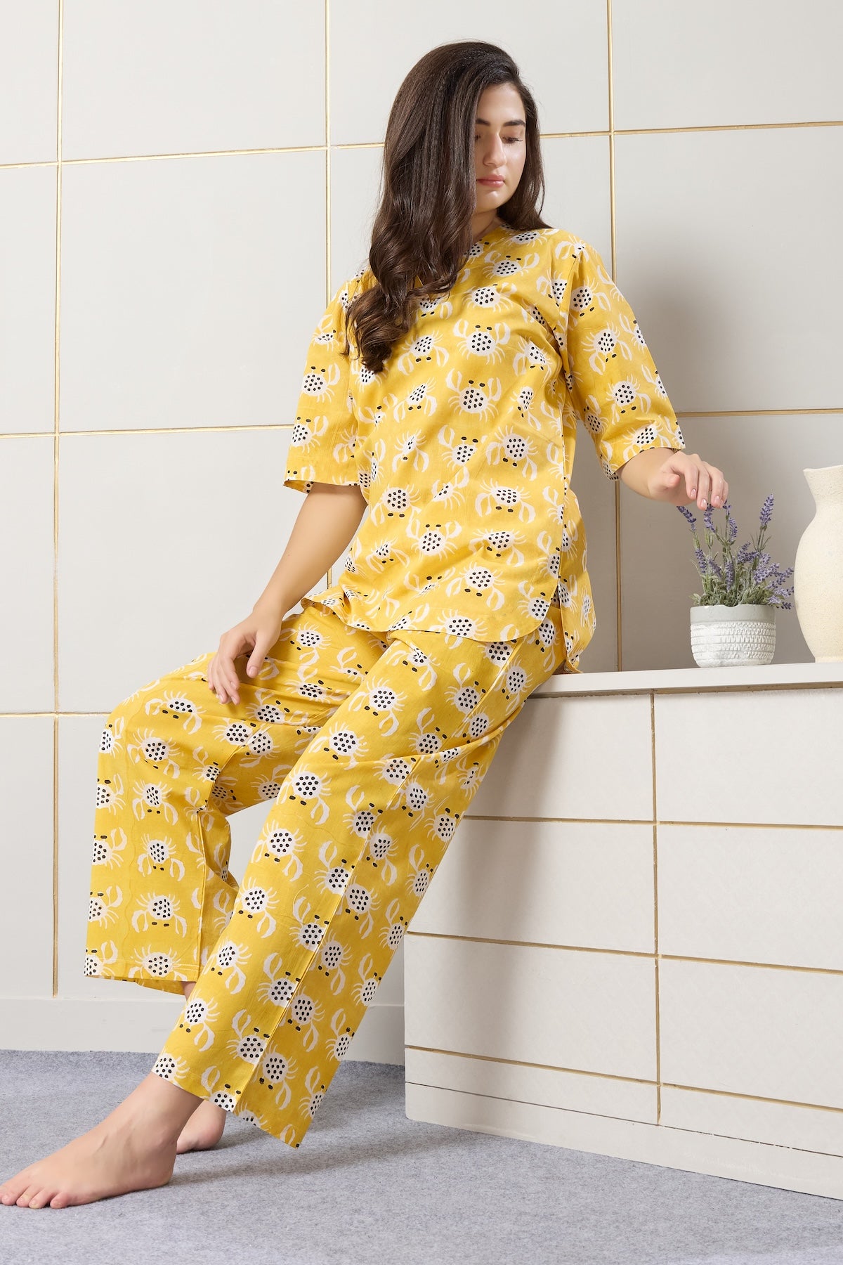 Beachy Crab Lounge Set