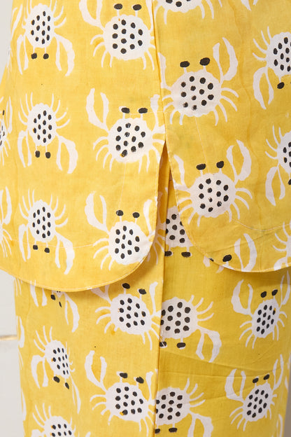 Beachy Crab Lounge Set